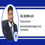 Interview RK DELWIN JIJO Physical Director at Mohamed Sathak College Of Arts And Science Chennai